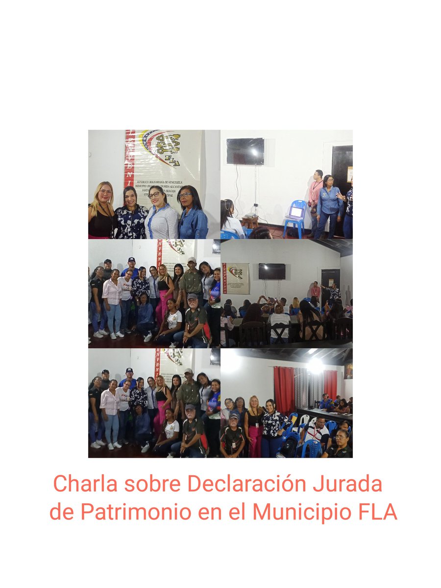 El Lcdo. Manuel Linares junto a todo su equipo, efectuarón encuentro en las instalaciones del Concejo Municipal del Municipio Francisco Linares Alcántara, donde se dictó charla a los funcionarios que hacen vida en el Municipio a cargo de la Facilitadora la Lcda. Claudia Rojas