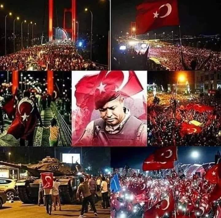 OzonurF's tweet photo. RAHMETLE ANIYORUM...

15 Temmuz'da, emperyalist destekli FETO terör örgütünün kalkıştığı kanlı darbe girişimine karşı direnen vatandaşlarımızdan yaşamlarını kaybeden şehitlerimize ALLAH'tan Rahmet diler, gazilerimize'de minnet duygularımı gönderiyorum. 

F. Özonur/TASFO https://t.co/NQzviEpI6H