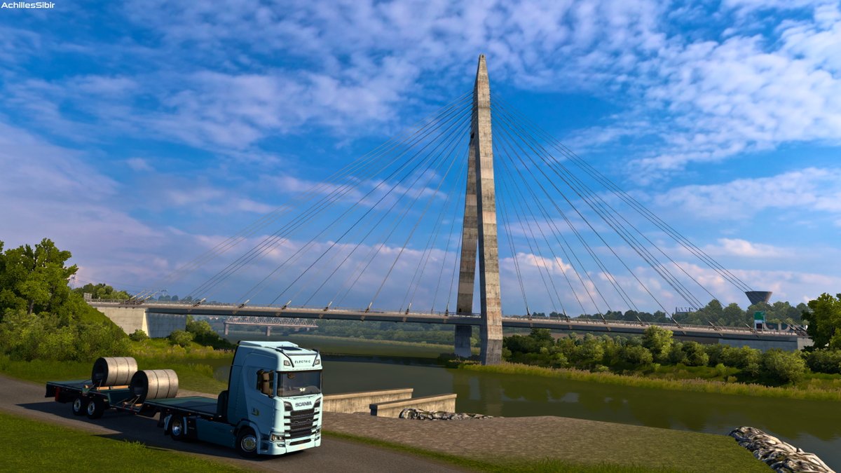 AchillesSibir's tweet photo. Scania S BEV
Kilkenny-Waterford #1
Promods 2.70 Ireland
#ets2 #EuroTruckSimulator2 #promods #ProModsETS2 #BestCommunityEver #SCSsoftware #AchillesSibir #scaniagroup https://t.co/HOXUi28iVN