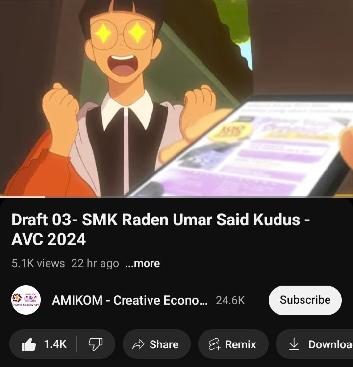 lukaswoii's tweet photo. IF YOU LOVE 2D ANIMATION GO CHECK OUT THEIR WORK!!
Just hit 5k views on the first day premiere letsgooo!! Lets keep it going with the power of 2d animators out there!!
#indieanimation #2danimation #animasiindonesia #FirstRabbitProduction https://t.co/k09atPd1gR