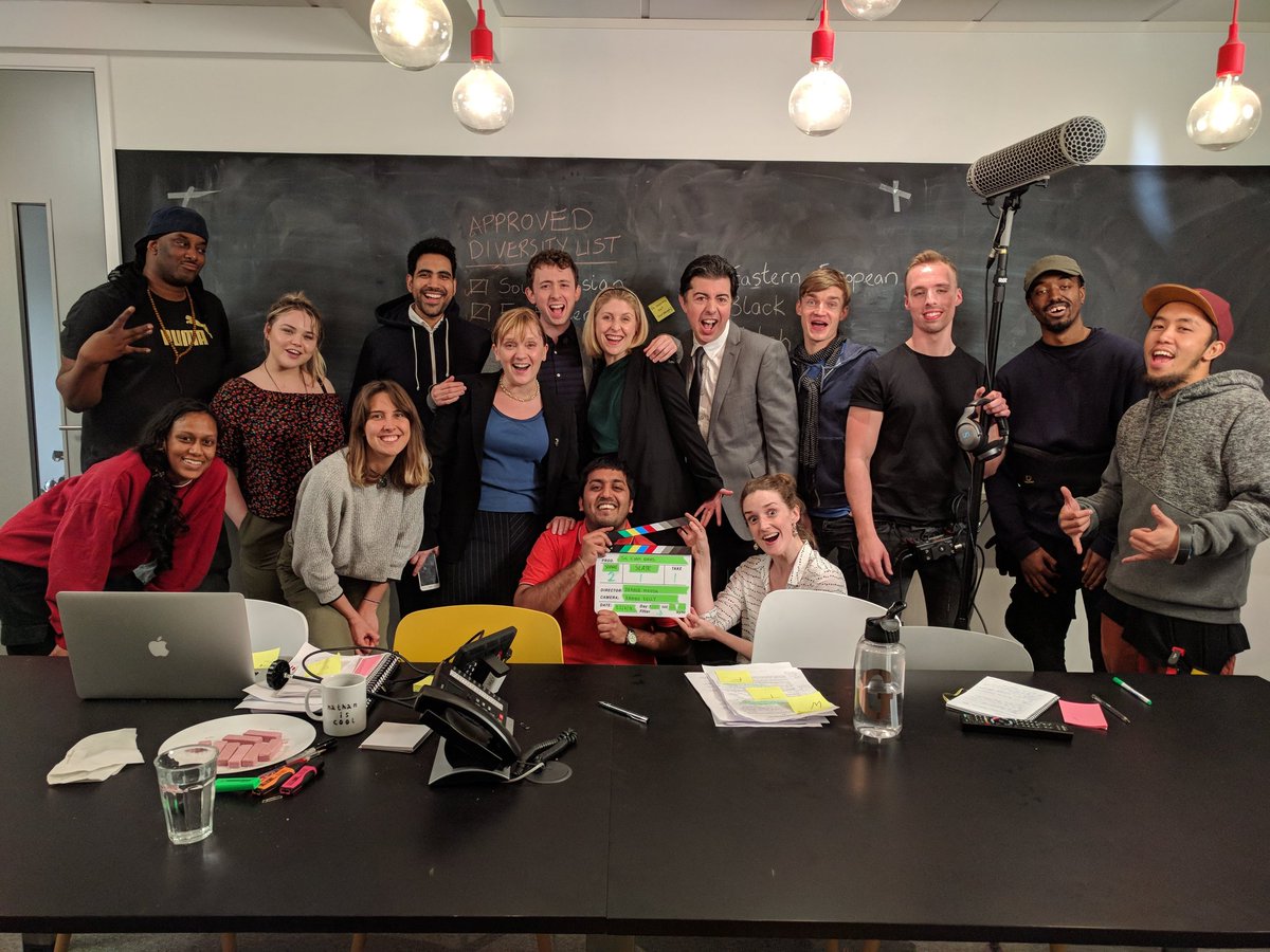 Beginning my trip down memory lane I worked with a fantastic ensemble on The Exam Board <a href="/PernilleHaaland/">Pernille Haaland</a> is an exceptional stand up! <a href="/CoombsHeather/">Heather Coombs</a> truly led this film with her comic timing &amp; <a href="/JazSinghDeol/">Jaz Singh Deol</a> has starred in a variety of productions incl a memorable run on EastEnders