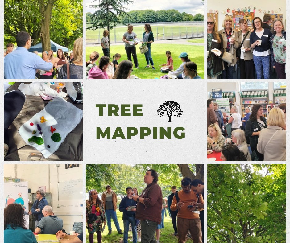 Last Saturday's tree mapping project kick off event with UCD included an info session on the project and a trip to Sundrive Park to learn how to identify the trees 🌳