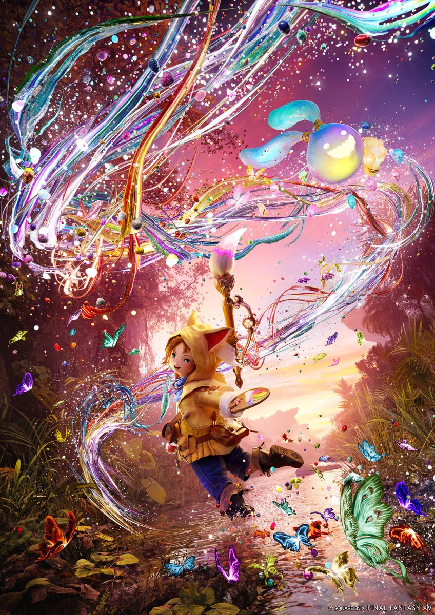 aitaikimochi's tweet photo. I'm not sure when the FFXIV Dawntrail website updated with the official static CG renders of Wuk Lamat, Erenville, Krile, and G'raha Tia, but they are indeed so beautiful 🥹 https://t.co/3hHKd9NWRj