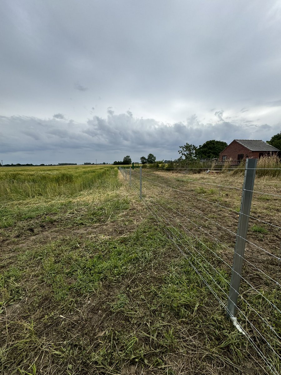jason_JBC's tweet photo. All fenced up, on to the next 🚜 💨 🦾#stockfence #Lincolnshire #steelposts https://t.co/ucKWtwtbv0