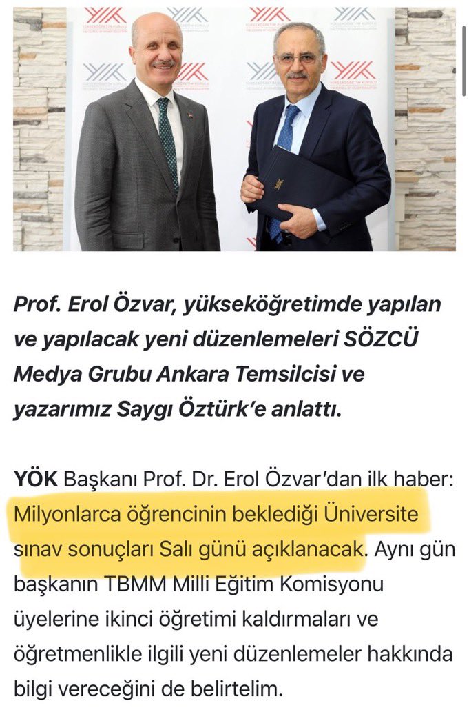 2024 YKS sonuçları açıklanıyor😎 #yks