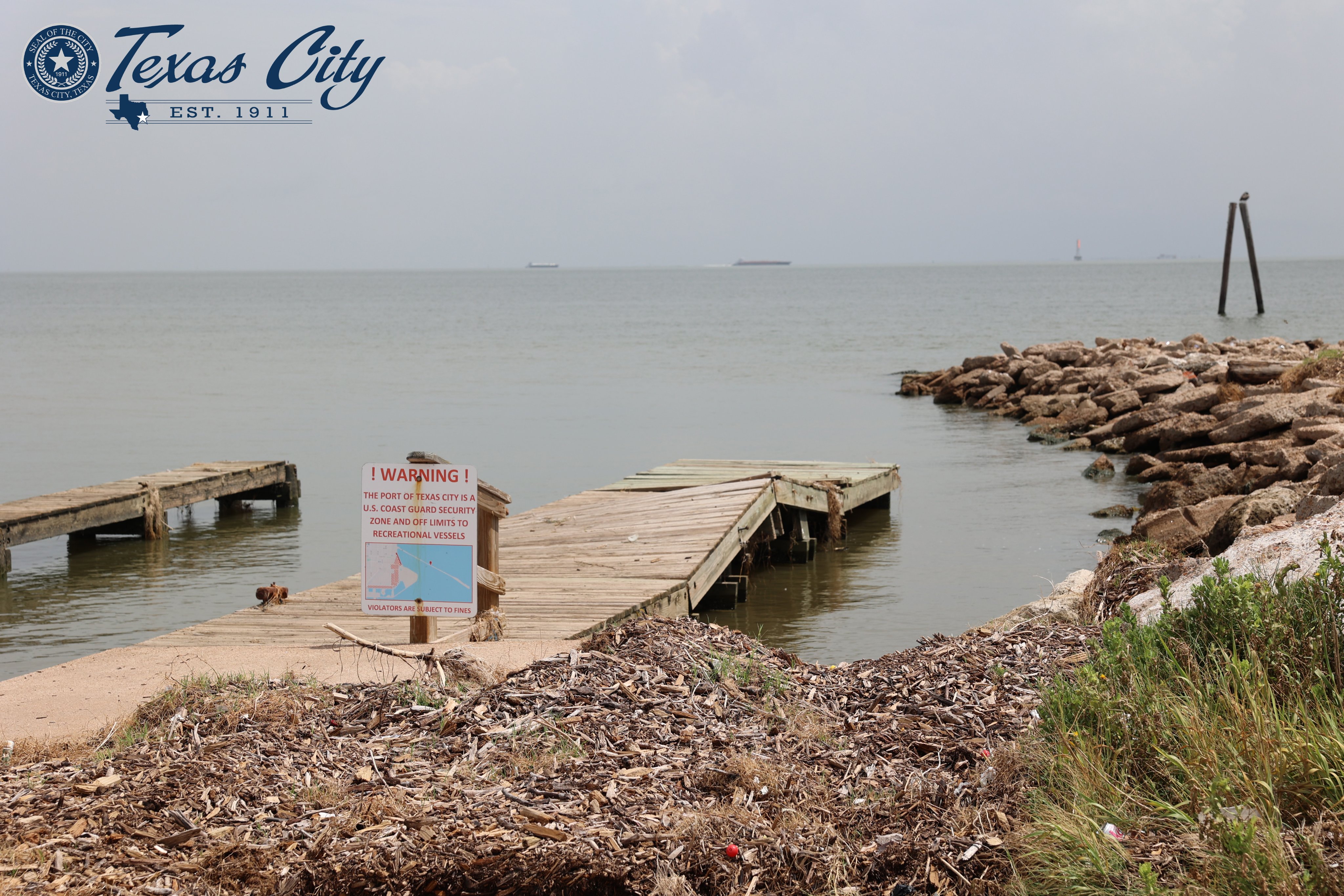 Texas City Dike Remains Closed for Repairs Following Hurricane Beryl