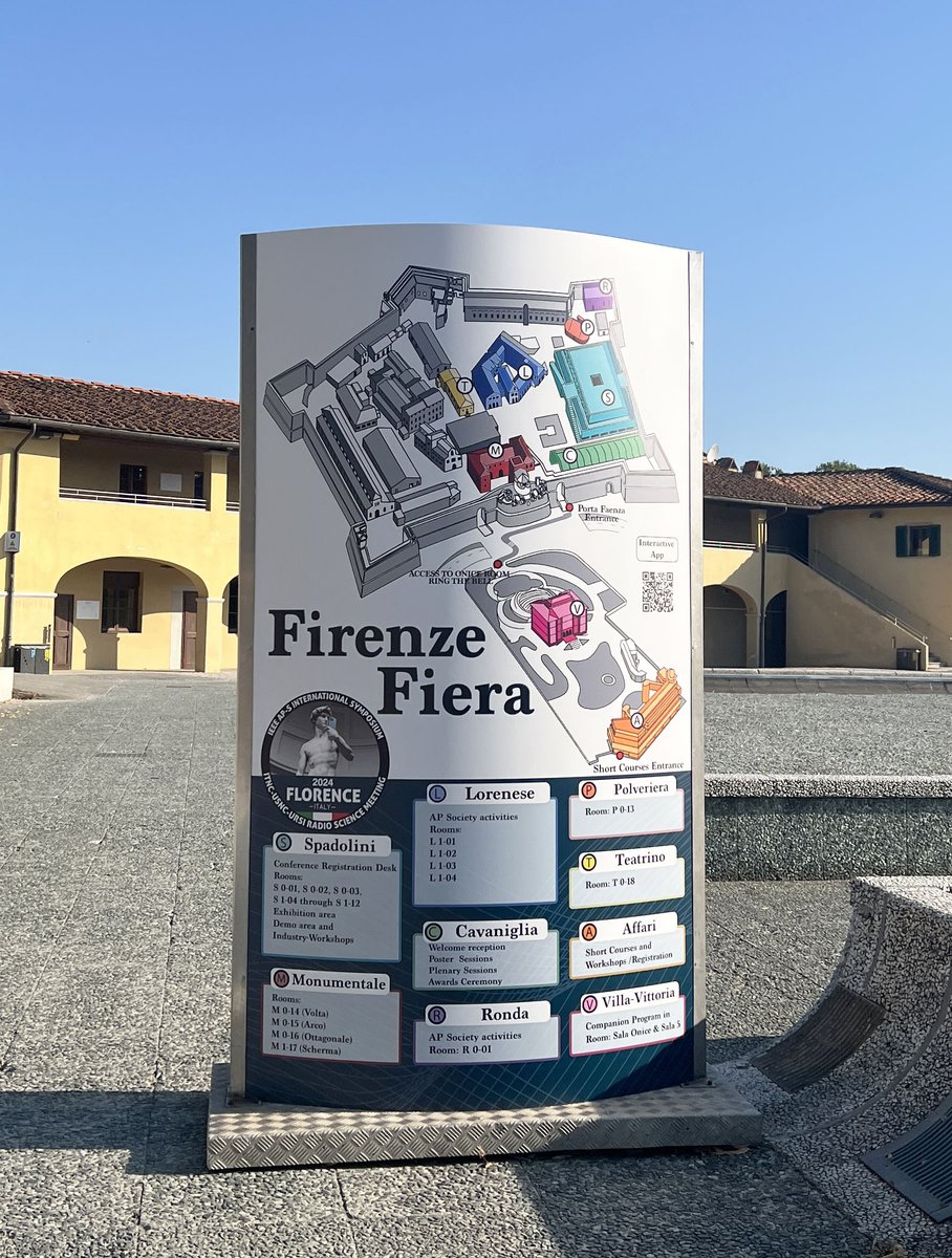 CMS_Worldwide's tweet photo. AP-S/URSI 2024 is in full swing! Spotted the vibrant signs at the Fortezza da Basso? Our CMS design team created them all! From maps and banners to personalized badges, partner with CMS for seamless planning and professional design services.  #EventPlanning #CMS #Signage https://t.co/FmI01j2c6k