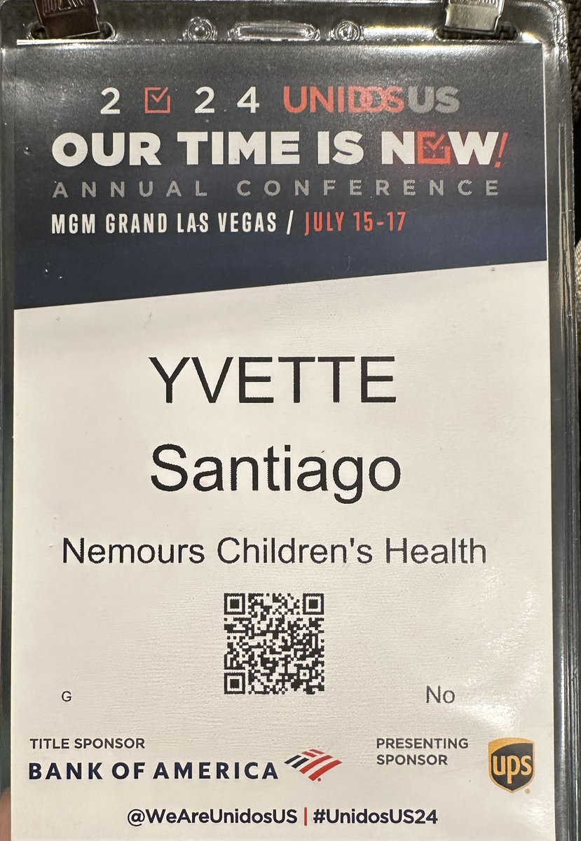 Excited to be in attendance at the country’s largest Hispanic advocacy &amp; Civil Rights organization UnidosUS National Conference. “Our time is now” more than ever! #UnidosUS24 #WeReady #OurTimeIsNow 🎯
