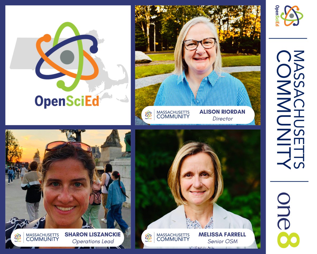 OSEMassCom's tweet image. OpenSciEd Massachusetts Community, launched in July, is partnering with MA middle schools in cohorts 1-4 to engage students as scientists, center student sense-making &amp;amp; enable students to lead the classroom inquiry process. The team can&apos;t wait to meet you @one8alhub  @OpenSciEd