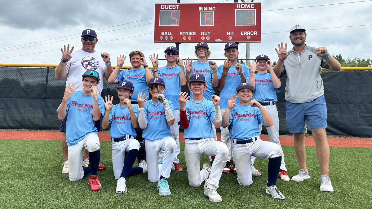 What a great way to wrap up the 2024 season! 40 wins and another trophy for the 12U 2030 Pacesetters! 🏆
#pacesettersproud