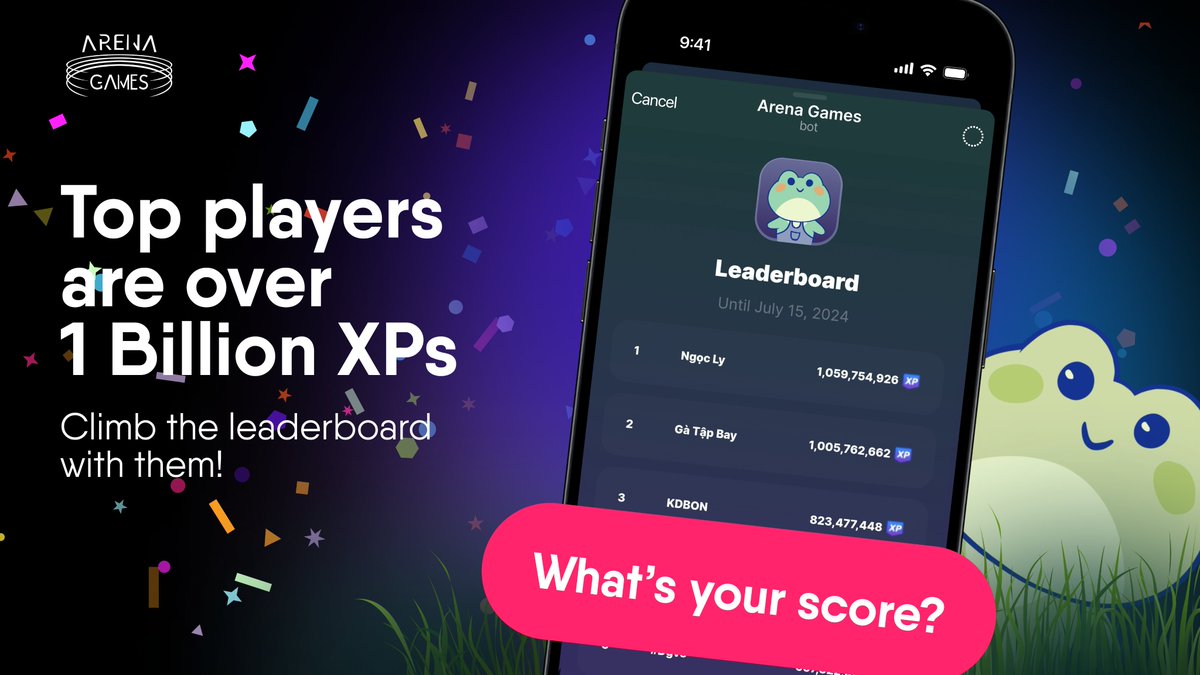 vs1_finance's tweet photo. Top players in our TG mini-game have already hit OVER 1 billion XP!🤯 Shoutout to them! 👏

What's your position on the leaderboard? Share your score in the comments below! 👇💬

Keep accumulating XP to be eligible for more!😉🪂 https://t.co/6rP37Gh1vJ