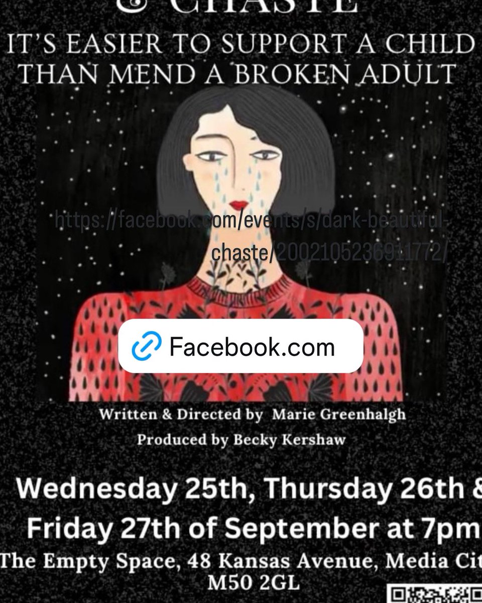 Come &amp; see this fascinating new play by <a href="/6decadesandmore/">Marie Greenhalgh</a> created from verbatim stories of women dealing with adverse childhood experiences
Tickets ticketsource.co.uk/captains-leg-t…
Performed by myself, <a href="/AngelaActs/">Angela Heenan</a> <a href="/CL_atkinson/">♡ Chloe Atkinson ♡</a> 
Produced by <a href="/BeckyKershaw/">Becky Kershaw</a> 
Retweets welcomed x