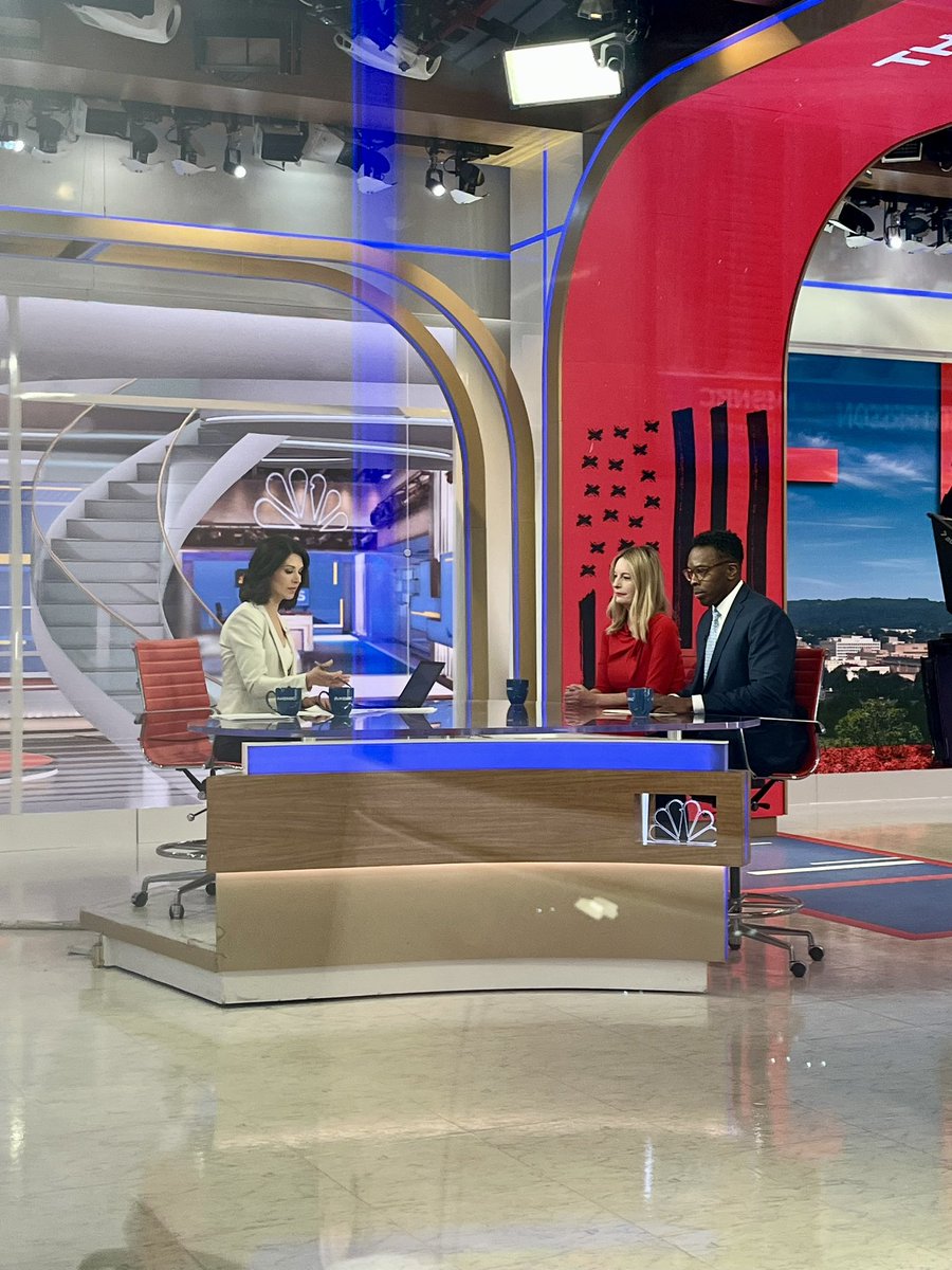 Kelly Hyman (@kellyhyman1) on Twitter photo Here's a glimpse of the action behind the scenes at MSNBC studios in NYC! 🎥✨ So much goes into bringing the news to life.
<a href="/MSNBC/">MSNBC</a> <a href="/AnaCabrera/">Ana Cabrera</a> <a href="/TemidayoLaw/">Temidayo Aganga-Williams</a> #AnaCabrera #temidayoLaw #msnbc #kellyhyman #legalanalysis #legalinsights #legalcommentary #legalexpert #BehindTheScenes Here's a glimpse of the action behind the scenes at MSNBC studios in NYC! 🎥✨ So much goes into bringing the news to life.
<a href="/MSNBC/">MSNBC</a> <a href="/AnaCabrera/">Ana Cabrera</a> <a href="/TemidayoLaw/">Temidayo Aganga-Williams</a> #AnaCabrera #temidayoLaw #msnbc #kellyhyman #legalanalysis #legalinsights #legalcommentary #legalexpert #BehindTheScenes