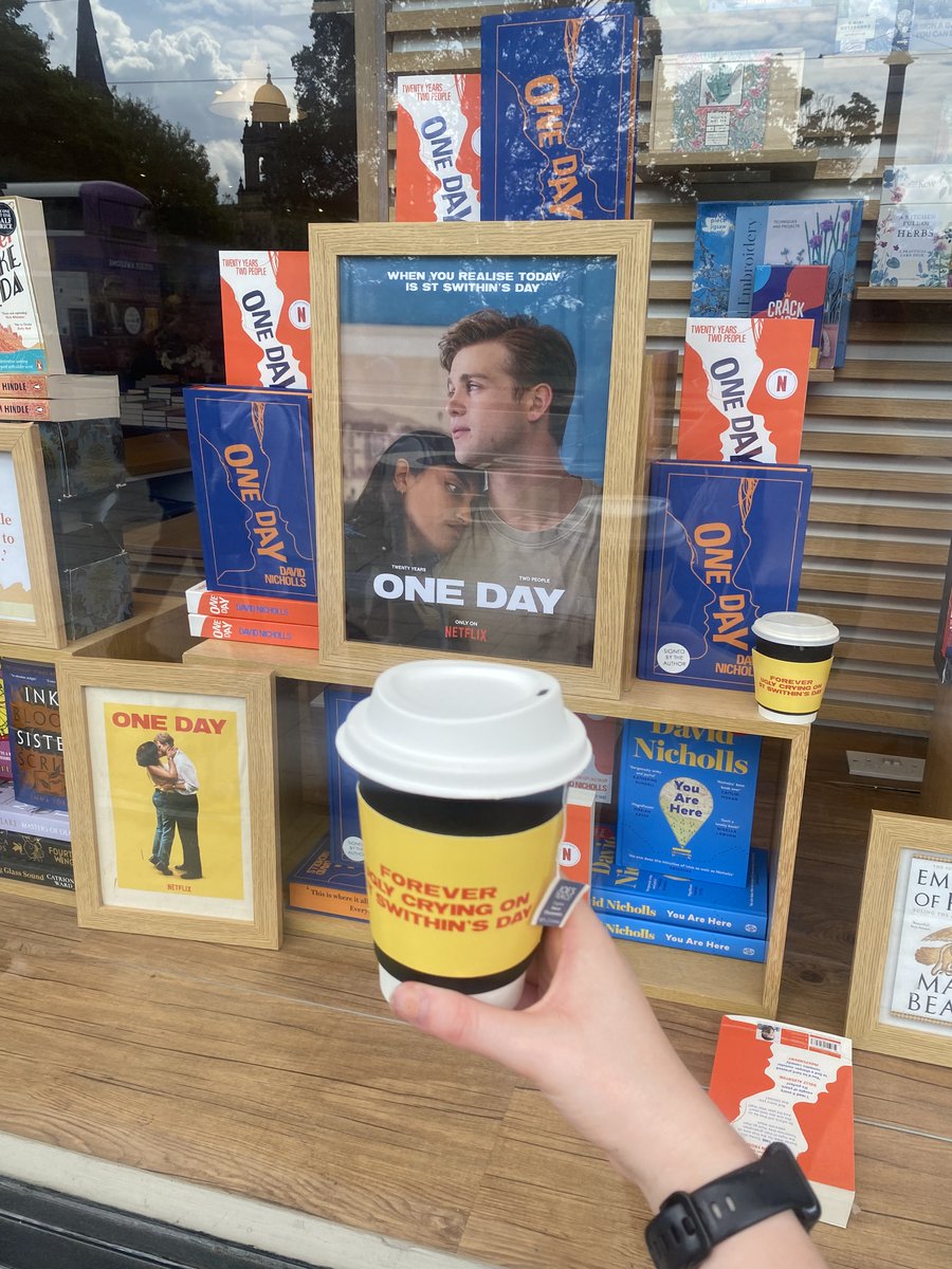 Hodder & Stoughton (no longer active) (@hodderbooks) on Twitter photo Thank you to <a href="/Waterstones_Edi/">Waterstones Edinburgh West End</a> for your beautiful #OneDay window display! We popped down today to join in with the St Swithin's Day celebrations🌦️ Thank you to <a href="/Waterstones_Edi/">Waterstones Edinburgh West End</a> for your beautiful #OneDay window display! We popped down today to join in with the St Swithin's Day celebrations🌦️