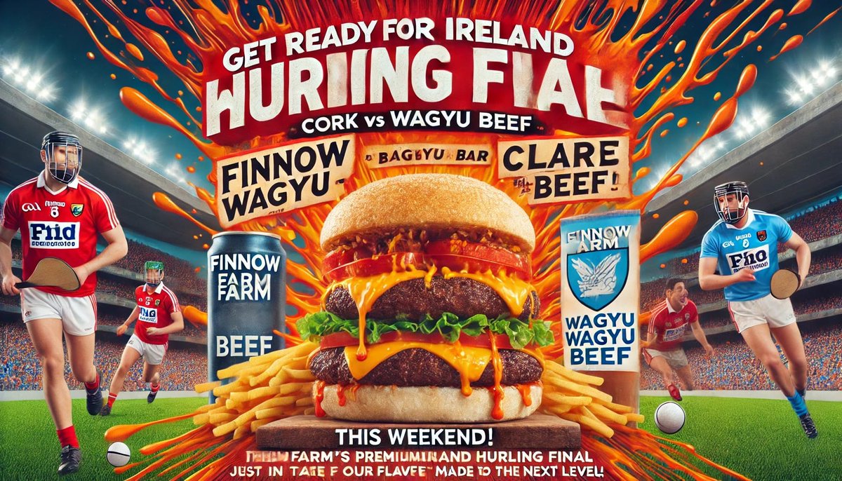 If you can't get tickets get some Wagyu #gaa #cork #clare #Trump2024 #Ireland