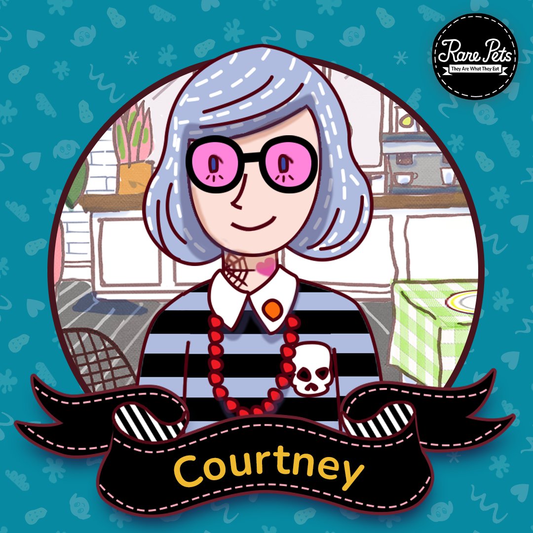 rarepetsgame's tweet photo. 🌏 Meet Courtney, a globe-trotting soul rediscovering her roots in Tokyo. 🏙️ From quirky haircuts to questionable tattoos, she's embracing life's adventures. Join her journey in #RarePets! 🌟 #MeetTheCharacters https://t.co/ewT6ICsjWX