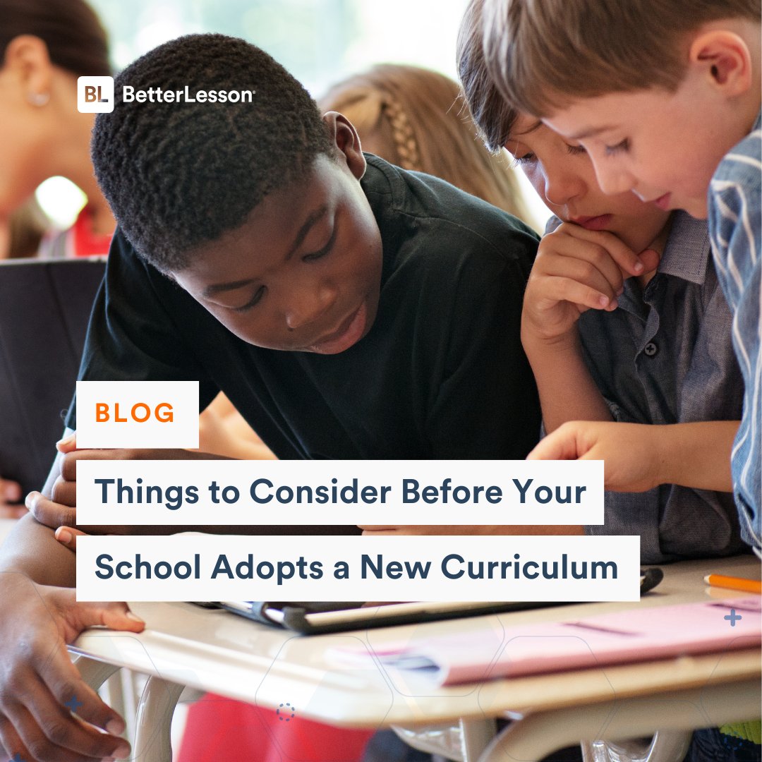 There is so much to consider when adopting a new curriculum. We’ve developed a list of questions and insights to help guide your process of deciding whether you’re ready to launch a new curriculum. hubs.li/Q02G7DPJ0

#curriculum #edleadership #principals #k12education