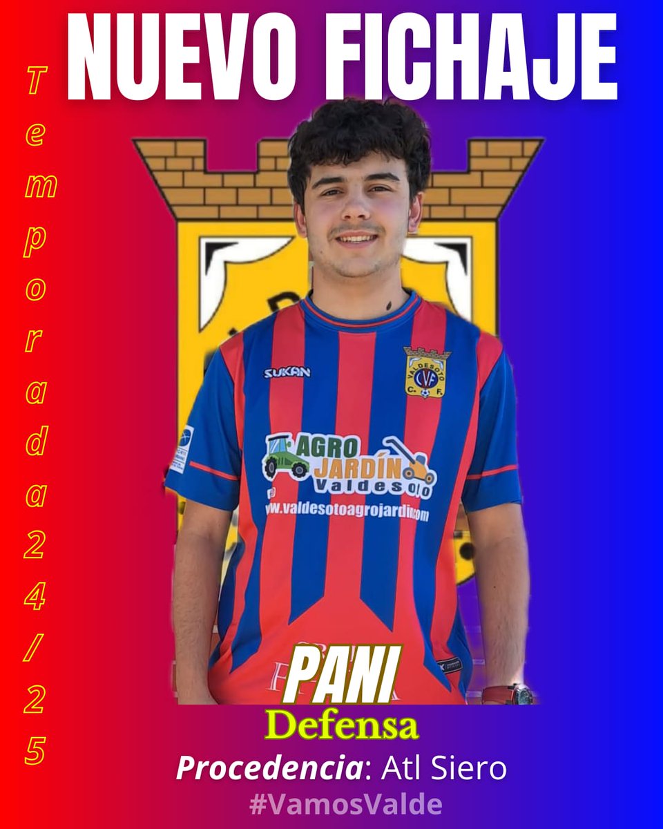 "Magic Pani" llega a Villarea con la intención de ganarse un hueco.
El Valdesotín viene con ilusión, trabajo, con muchas ganas de poder defender en el campo los colores del club de sus amores y con la intención de poner a la La Chivina "pates arriba".