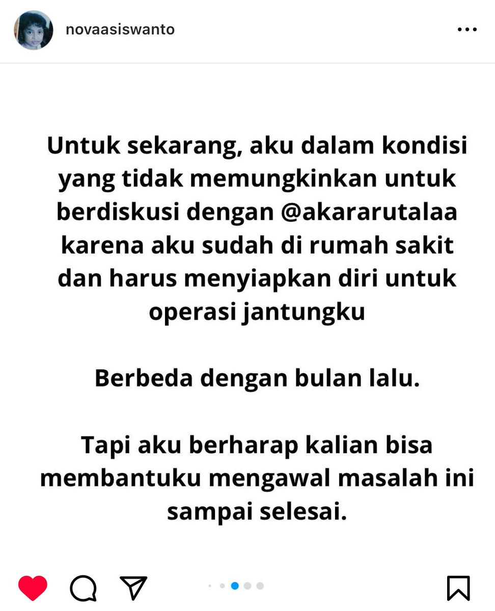 Rest in peace, Nova. 😔🥀

Kawal dan tuntaskan. Please help Nova to get her closure she deserves.