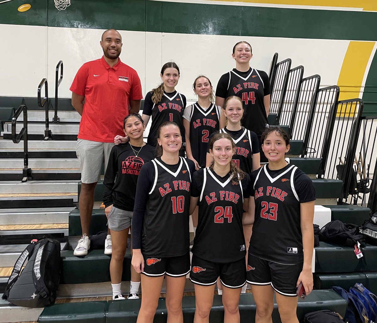 Hannah Strauss (@hannahstrauss20) on Twitter photo 5-2 at the <a href="/EOTBasketball/">EOT Basketball</a> SoCal Showcase! Great team wins all weekend! Next up Chicago for the <a href="/niketoc/">Nike Tournament of Champions</a>
<a href="/azfirebball/">AZ FIRE Basketball Club</a> 5-2 at the <a href="/EOTBasketball/">EOT Basketball</a> SoCal Showcase! Great team wins all weekend! Next up Chicago for the <a href="/niketoc/">Nike Tournament of Champions</a>
<a href="/azfirebball/">AZ FIRE Basketball Club</a>