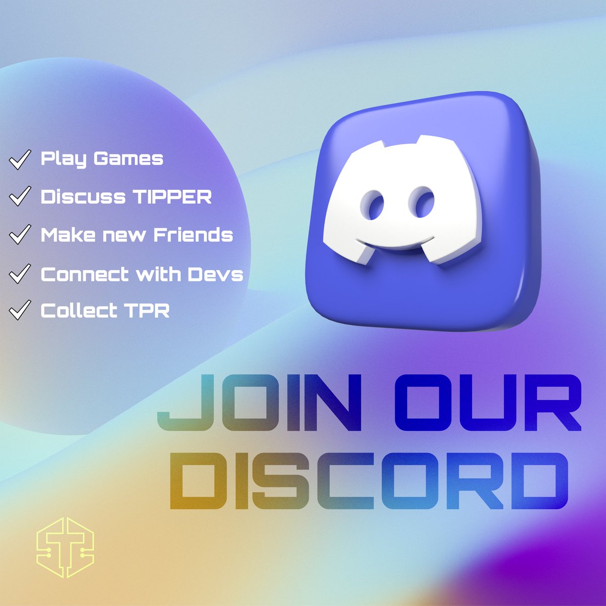 Tipperxrpl's tweet image. 🚀 Dive into the Tipper Discord! 

🎮 Conquer Discord games, collect TPR tokens, and unlock insider info on reward programs and AMM Awards. Get the edge with exclusive insights and perks. 

Stay ahead of the game with Tipper updates and new listed projects. 

Join the revolution…