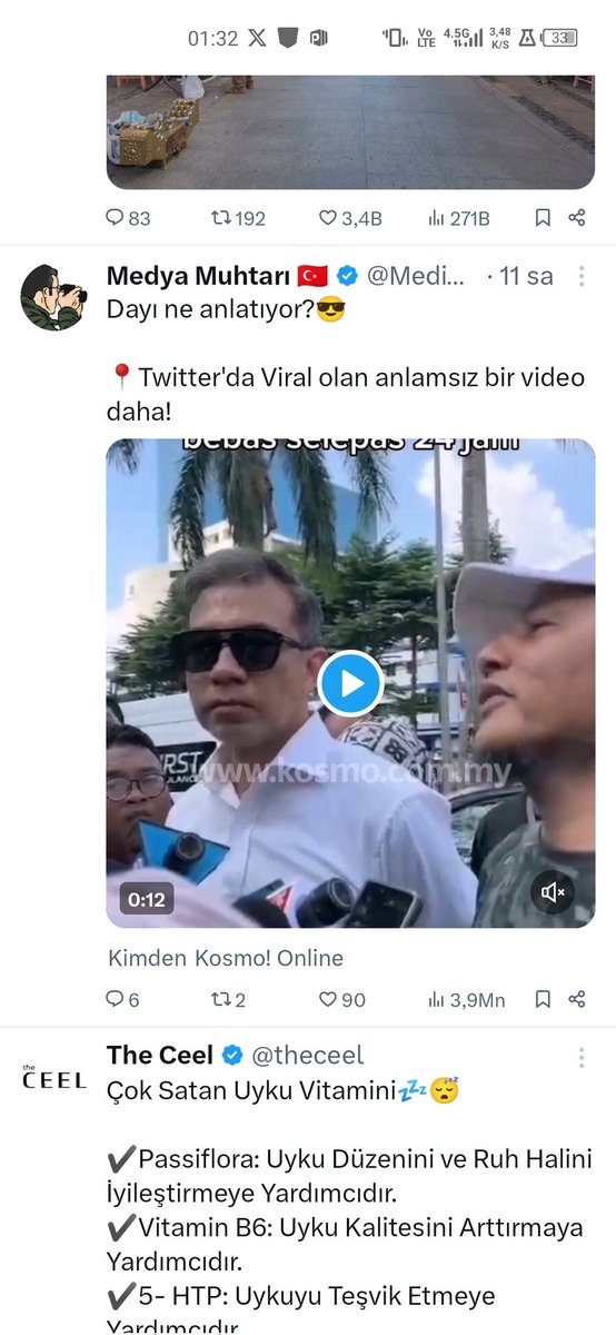 Aylardir bu gözlüklü dayının videolarini görmekten midem kalktı günlük timeline a bunlardan denk gelmekten bıktım usandim