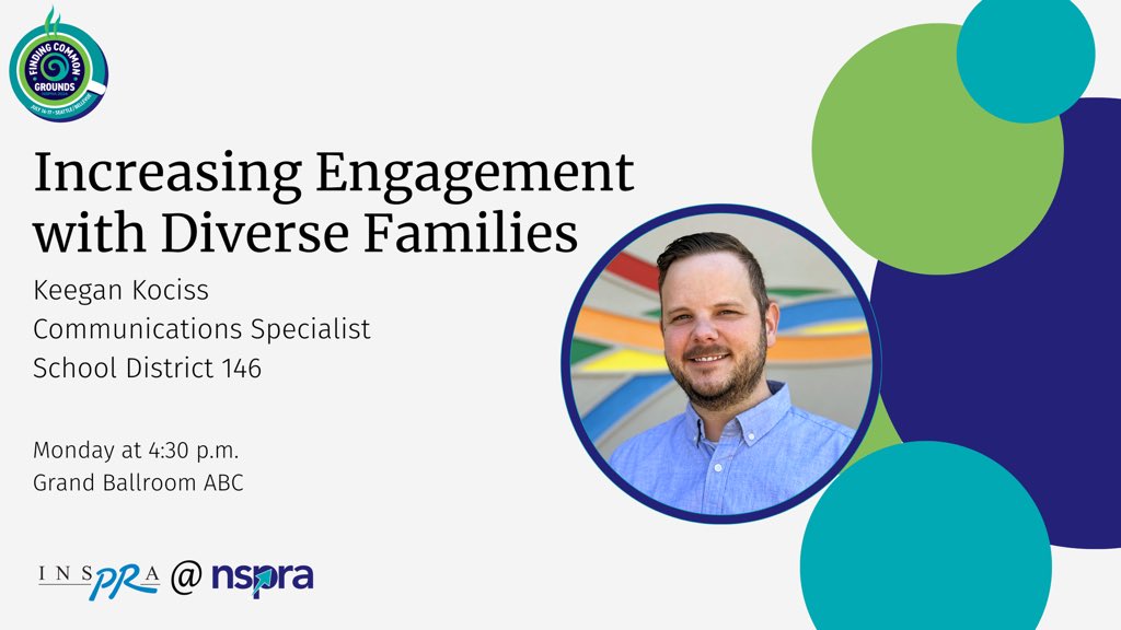 INSPRABoard's tweet photo. If you’re looking for a session during the 4:30 slot, catch Keegan Kociss at #NSPRA2024 https://t.co/ro1BvsA0Kr