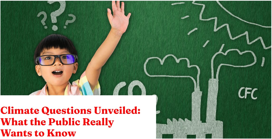 climateaccess's tweet image. What do people really want to know about climate change? @ClimateMIT shares the climate questions people are most motivated to ask and key trends they’re seeing.

bit.ly/climate-questi…