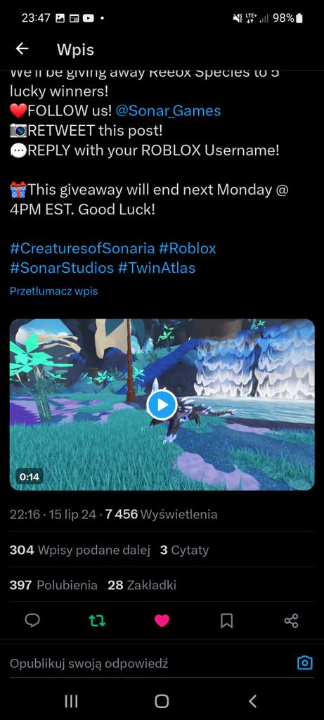 MCPlacek's tweet photo. @Sonar_Games MCPlacek https://t.co/kVH5JT8UDp