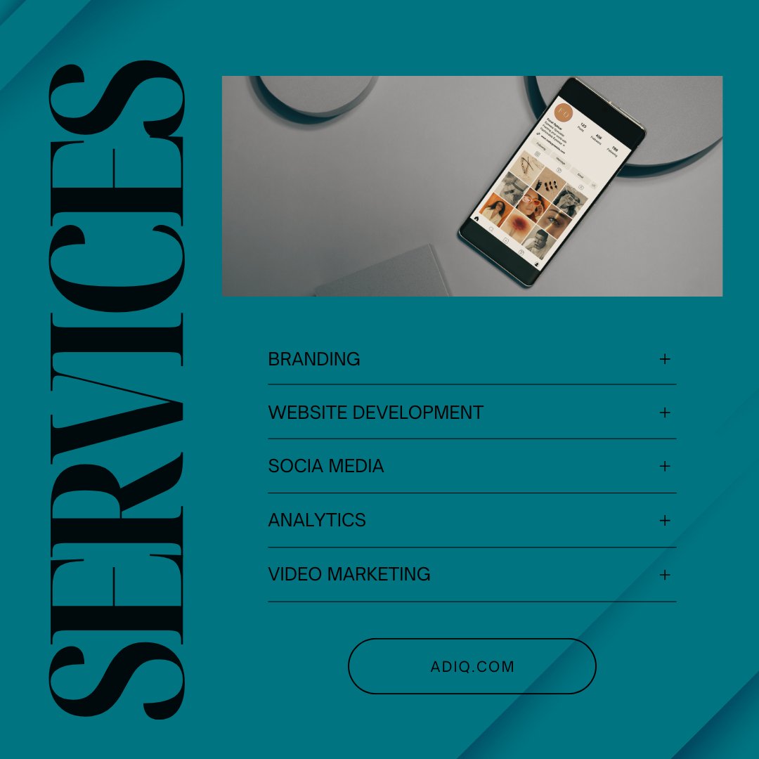 AdIQDigital's tweet photo. Your all-in-one solution for business success!

Start with us today!

#websitedesign #socialmedia #socialmediamarketing #smallbusinessowner #smallbusiness https://t.co/cQmMbsfedm