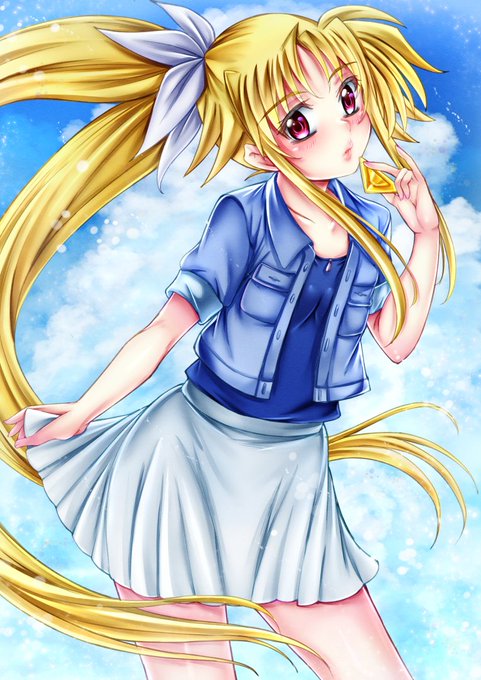 フェイトちゃんを描きました～ 