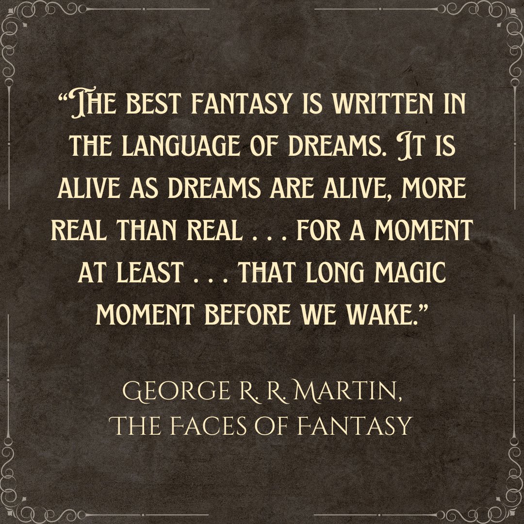 Write in the language of dreams. Learn from the masters George R. R. Martin  and Philip Pullman in our upcoming event \, image size:1080x1080