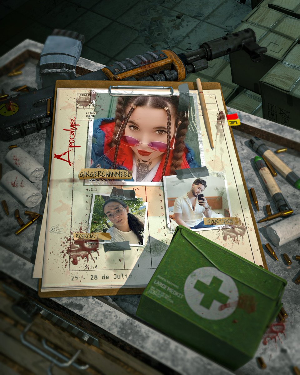 APOCALYPSE_RUST's tweet image. ¡Bienvenidos al mundo de #ApocalypseRust!                  

🔥 @gingersww 
🔥 @SoundToba 
🔥 Rebecast