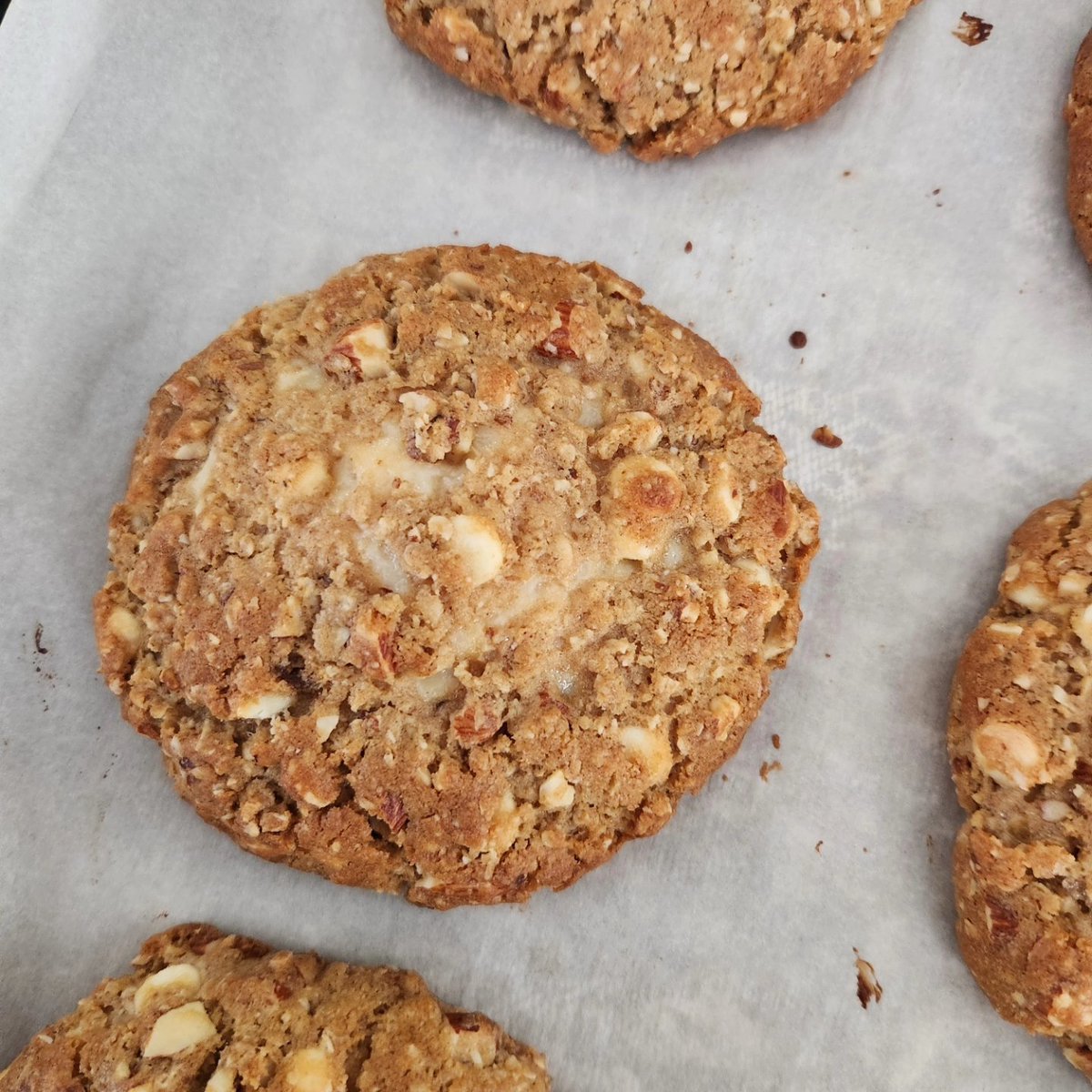 Chef_BlackBerry's tweet photo. Nouveaux test biscuits 
1. Gâteaux au fromage chocolat blanc et amandes https://t.co/5cSfgvq5XJ
