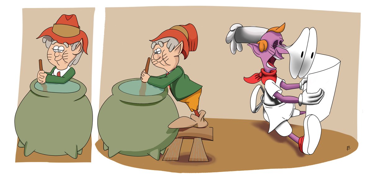 SteveComixs's tweet photo. I got inspired to draw characters on model, so I decided to draw the Keebler Elves kn model. Hope this turned out well.  #fanart #KeeblerElf https://t.co/5ZssIZMnoy