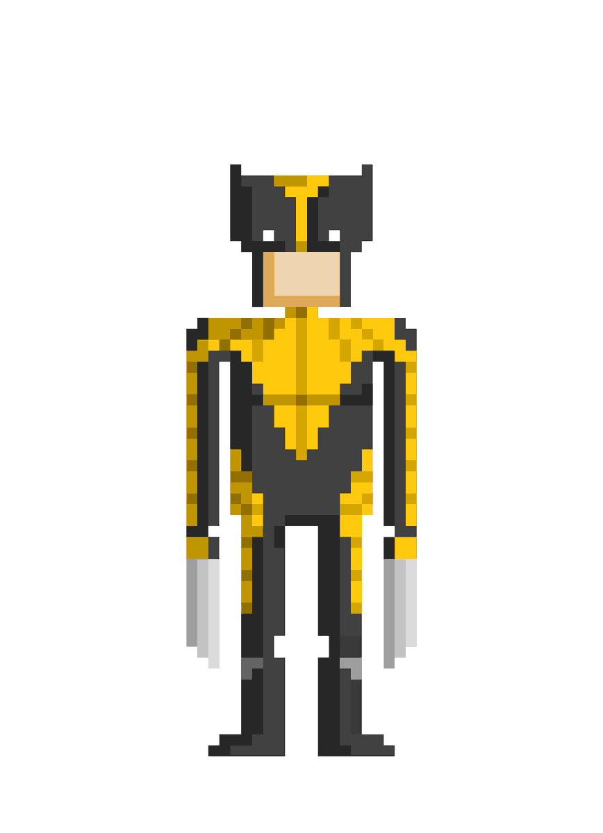 Block_Icons's tweet photo. Wolverine - Ablation Armor
#pixelart #comicart #fanart #Wolverine #ablation #mcu #marvelcomics #marvel #deadpool #deadpoolvswolverine #deadpoolandwolverine https://t.co/BFNV8ICkv6