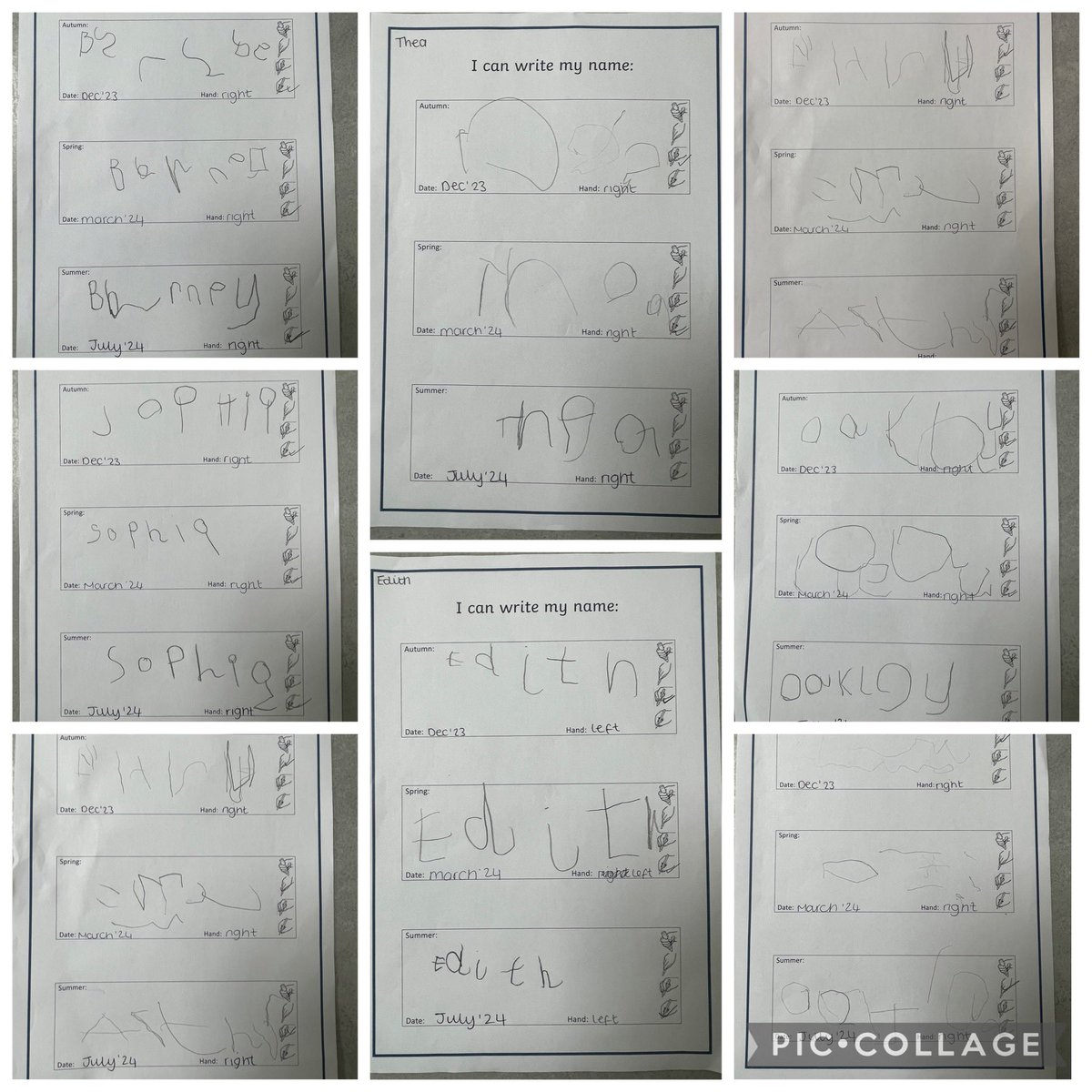 MissDodsworthFS's tweet photo. Name Writing Assessments ✨✏️..
Love to see their progress 🥹

#Middlethorpeprimary #MiddlethorpeN #MiddlethorpeEnglish https://t.co/yJ4CJDGwOi