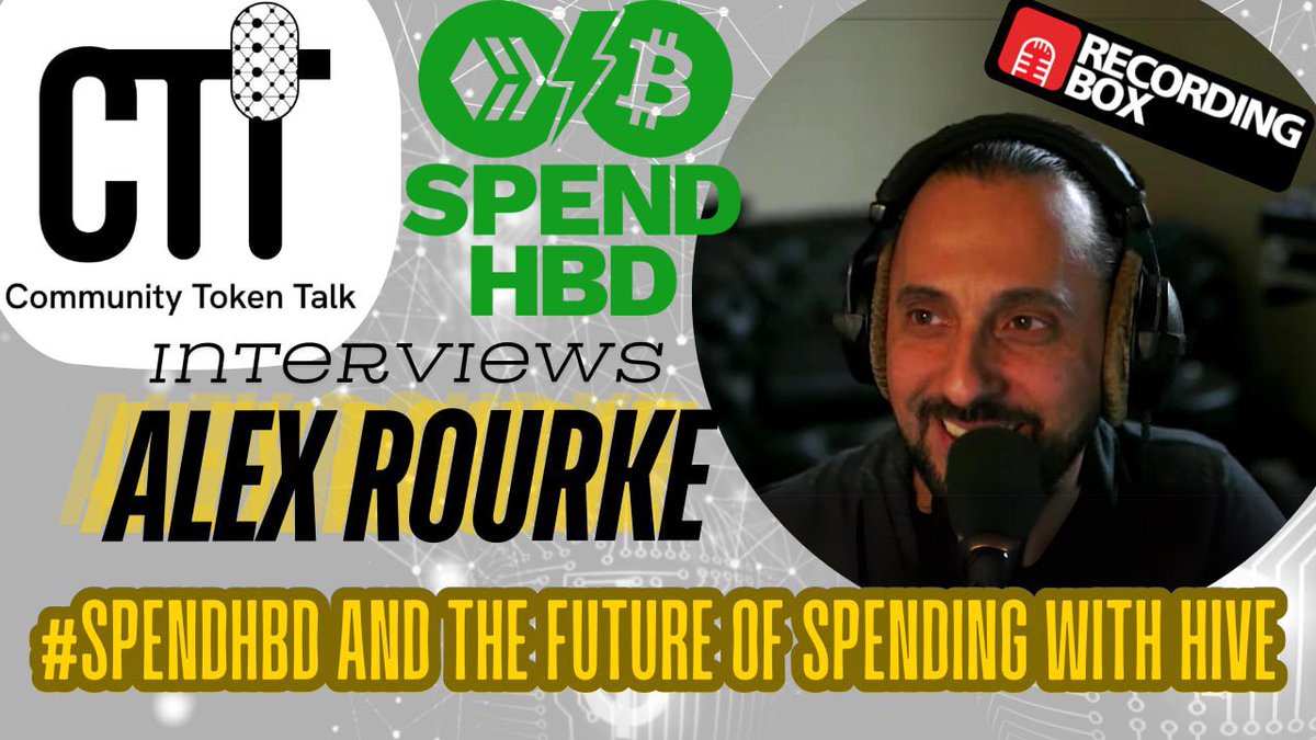 CTT_Podcast's tweet image. 3speak.tv/watch?v=cttpod… #SPENDHBD and the Future of Spending with Hive, CTT Podcast 115 - 3speak - Tokenised video communities

Special guest: @AGNochez