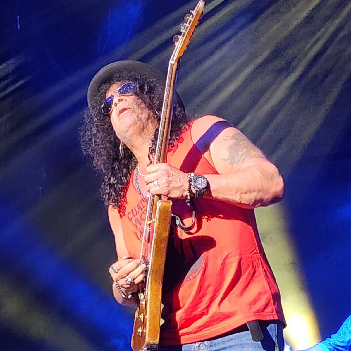 SlashFansUSA's tweet photo. Tucson, AZ. Sunday July 14, 2024. #slash #SlashSerpentFest https://t.co/JA7tdCrcCg