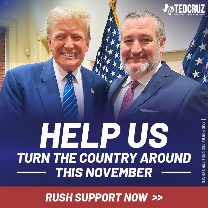 tedcruz's tweet photo. No matter what happens, we need to be fully prepared to fight back and ELECT DONALD J. TRUMP ON NOVEMBER 5TH to MAKE AMERICA GREAT AGAIN!  Make a donation right now!