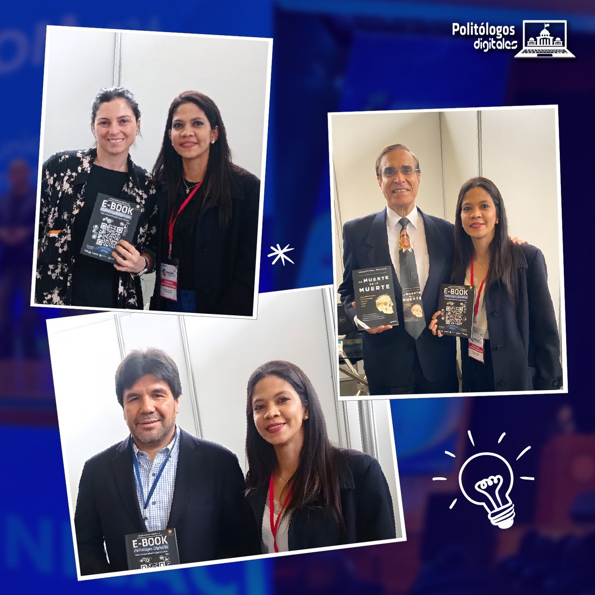 PolitologosD's tweet photo. ¡Presentes en #EDIRCOM2024! 💪
Agradecemos al @InstitutoICPG y al @ciplimaoficial por permitir a nuestro equipo gestionar la cobertura presencial y digital de #EDIRCOM- Cumbre de Comunicación Política, Empresarial y Gubernamental del Perú. 🇵🇪 https://t.co/8XAttZbR6E