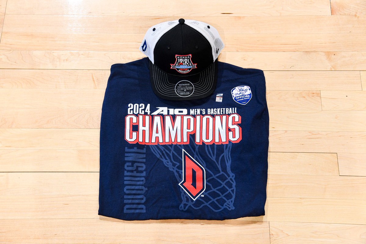 It’s a great day for a giveaway 🚨

RT for a chance to win this Atlantic 10 championship gear!