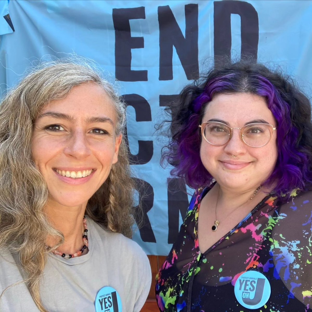 EndCAFOsSoCo's tweet photo. We had 50+ passionate people out canvassing for Measure J this past Saturday! This was a single day record for the campaign!

Thank you to all of those who made it out. We reached nearly 1700 voters in just a few hours going door to door.

#MeasureJ #SonomaCounty #YesOnJ https://t.co/Rc0MdATTFA