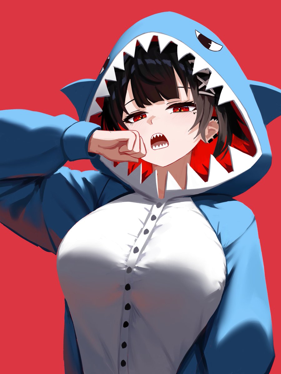 Yan_Kodiac's tweet photo. Sleepy Sharky! 
#zzzero📷 #ゼンゼロ📷 https://t.co/4WfGngqWVH