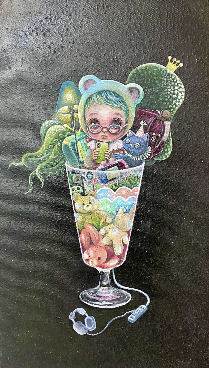 「I'll tell you the parfait of  」|KYOKUMAのイラスト