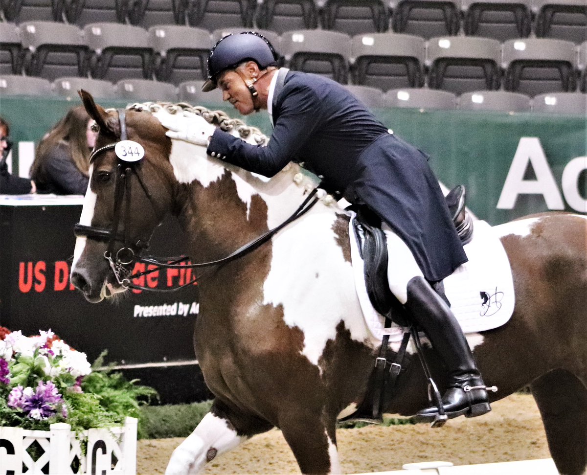 Happy National I Love Horses Day! Let’s see a picture of the horses you are celebrating today! 💕 DM us your favorite photo - we will be featuring some of them in future galleries on YourDressage.org. 

Pictured: Adiah HP &amp; James Koford. Photo by Chelsey Burris