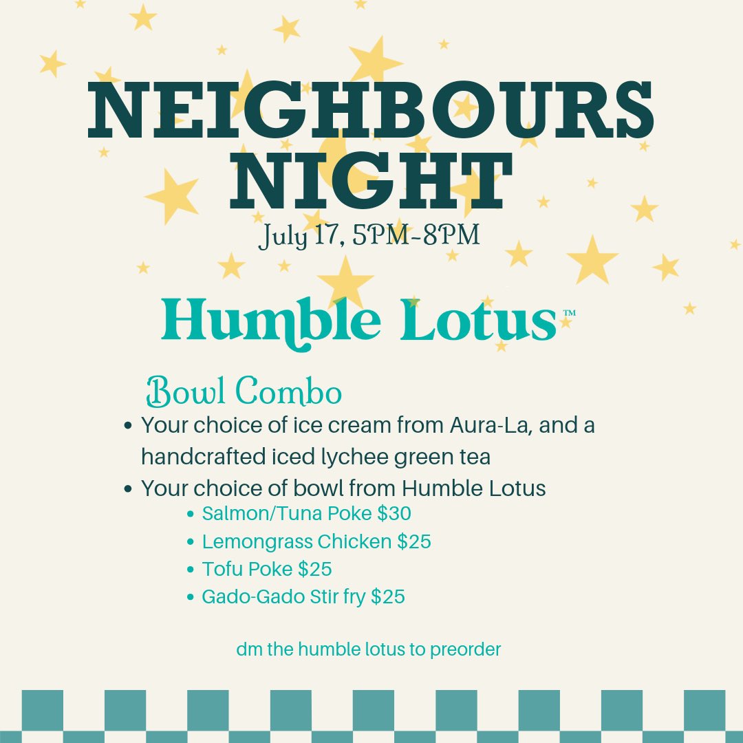 Look who is joining us this weds….   Follow them on Instagram 
Reach out to them directly to get a combo 
Enjoy at our place!!