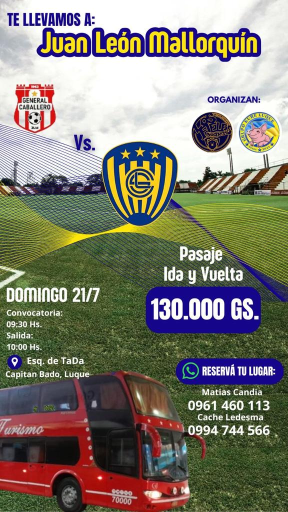 amatiriquelme's tweet photo. 🔥 los perros ya empieza el Clausura 2024.
Hablen con Cache y Mati para ir son personas serias y buenos amigos.
@LFielesI @GrupoKureLuque @matiascandiah @cache_ledesma @pasionxluque @InfoLuque1921 https://t.co/jZUgDXyczB