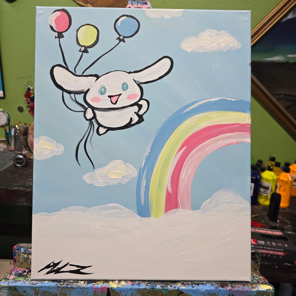 MemosCanvas's tweet photo. 🥳 Kids Paint Party Cinnamonroll #cinnamoroll #hellokitty #birthday #paint #paintpart #sipandpaint #birthday #birthdayparty #kidsart #kidsparty #canvas #art #artist https://t.co/aNcxAHgFkq