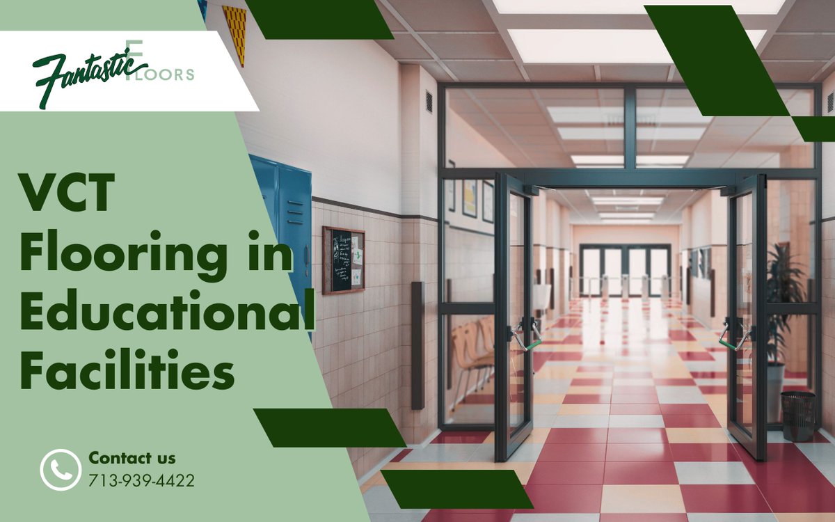 HoustonFFloors's tweet image. 🌟The Advantages of VCT Flooring in Educational Facilities 🎓

 🏫✨ Are you considering the best flooring option for school hallways? 🎨🚸 Make every step count in your school's hallways! bit.ly/3xXQgQS   📖 #VCTFlooring #SchoolRenovation #DurableFlooring #Education ...